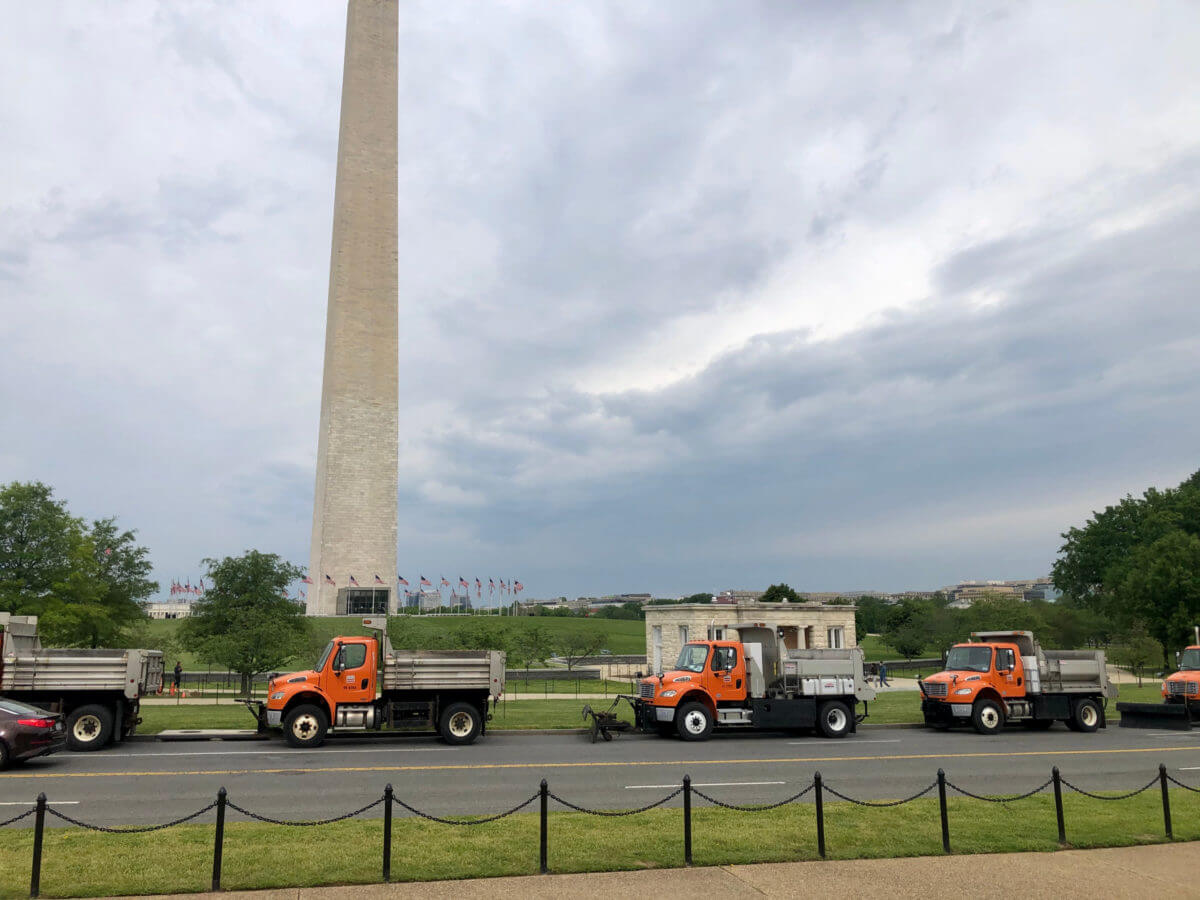 Truckers protest Image taken May 8 via Shutterstock