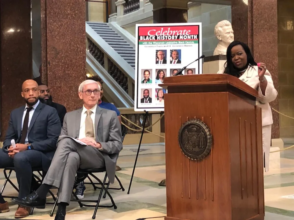 Wisconsin Black Caucus Kicks Off Black History Month Celebrating Record Representation
