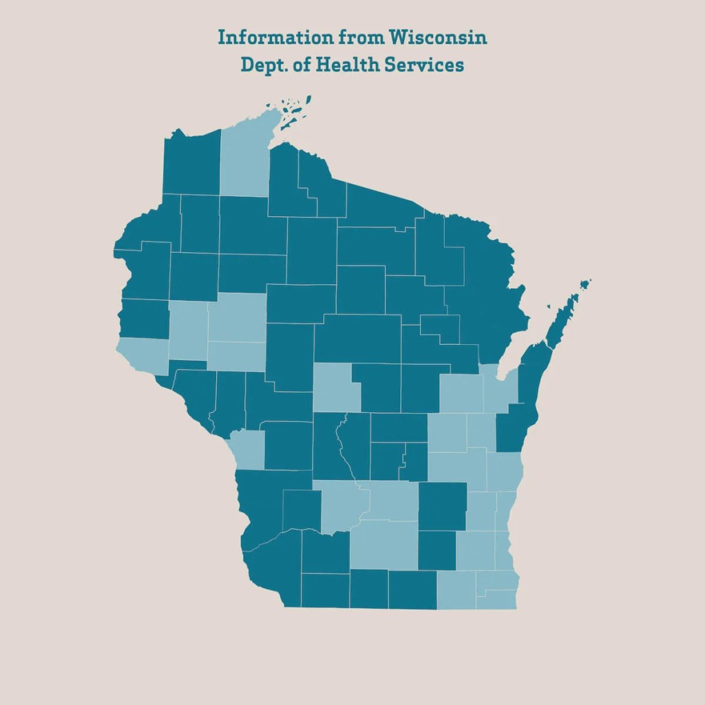 Wisconsin Coronavirus Cases  Rise to 155