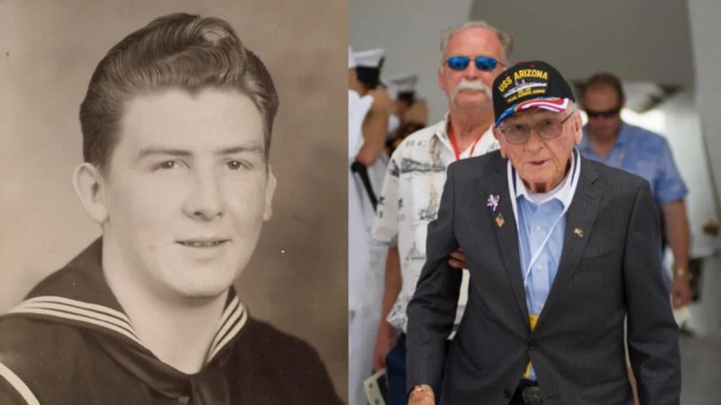 Donald Stratton U.S.S. Arizona dies