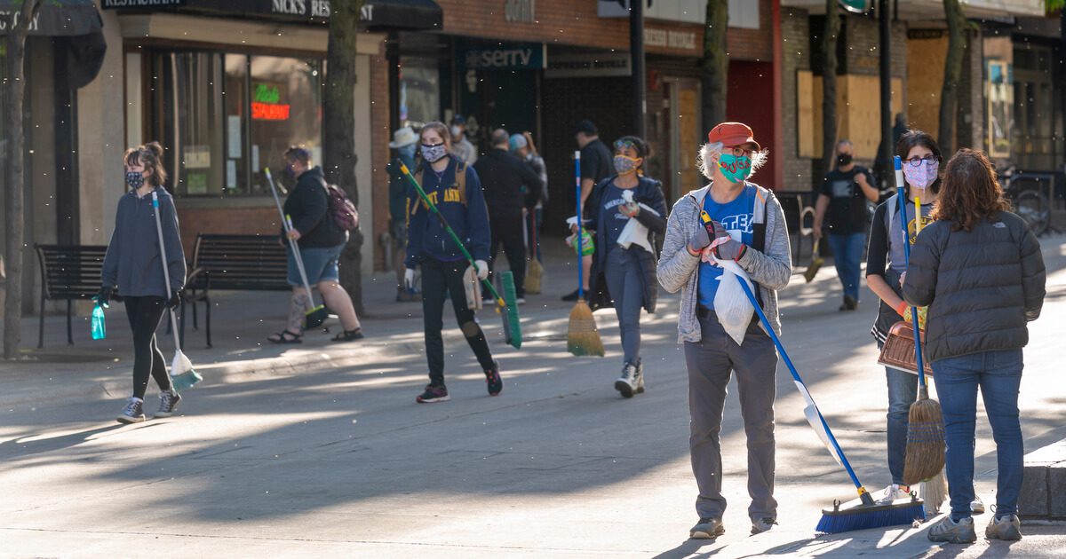 75 State Street Madison Businesses Damaged During Saturday Night Riots