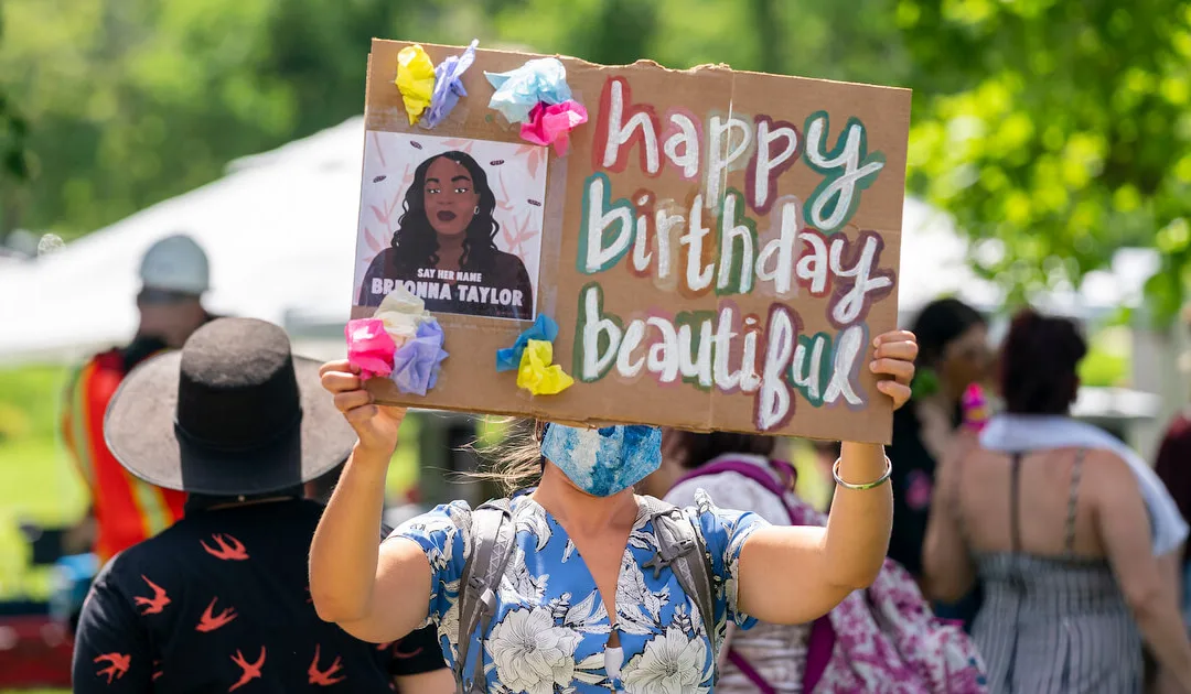 Madison Holds Birthday Party for Breonna Taylor