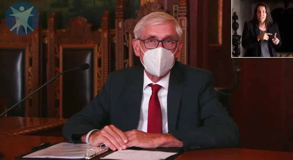 ‘Wear a Freakin’ Mask,’ Evers Pleads as State Hits Another Day of 5000+ Cases
