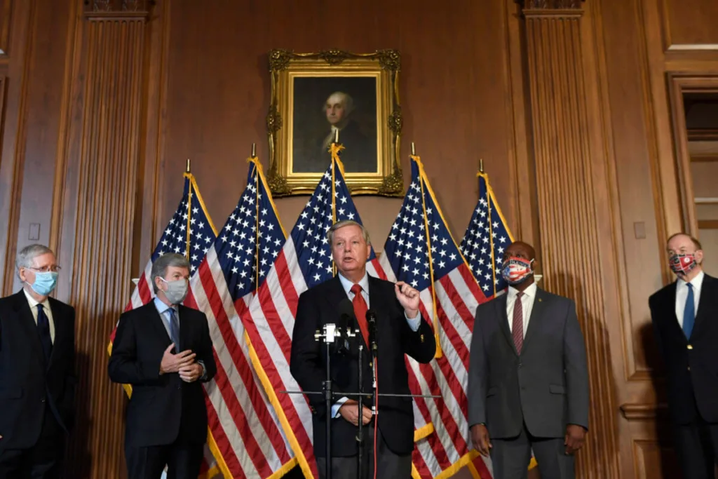 The GOP Stimulus Bill Guts Unemployment But Somehow Finds $7 Billion for Weapons