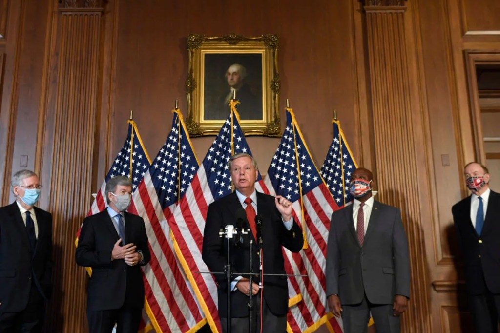 The GOP Stimulus Bill Guts Unemployment But Somehow Finds $7 Billion for Weapons