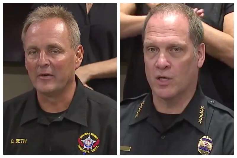 ACLU Kenosha Sheriff Police Chief Resign