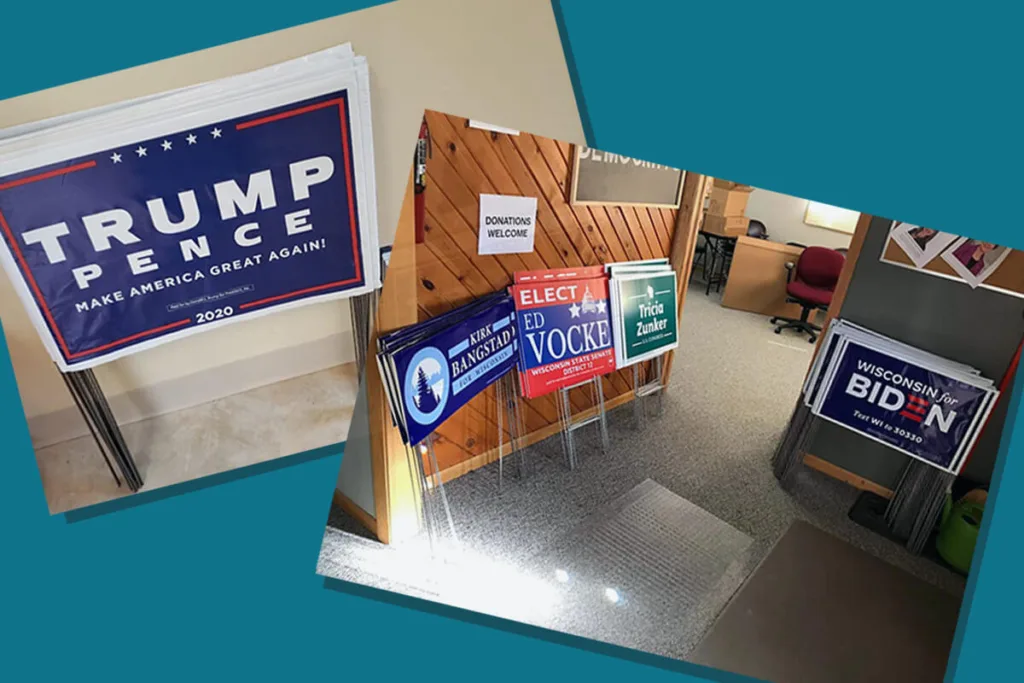 Stop Stealing Other People's Signs, Plead Local GOP and Democratic Leaders