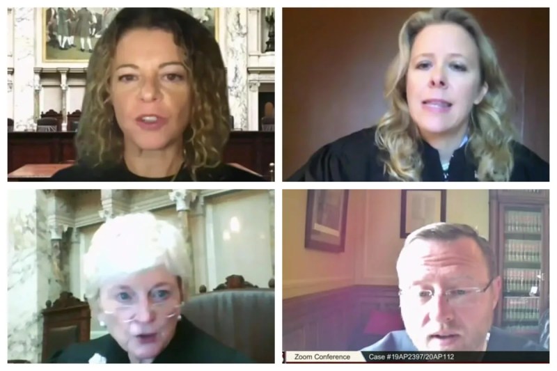 Rebecca Dallet, Rebecca Bradley, Pat Roggensack, and Brian Hagedorn.