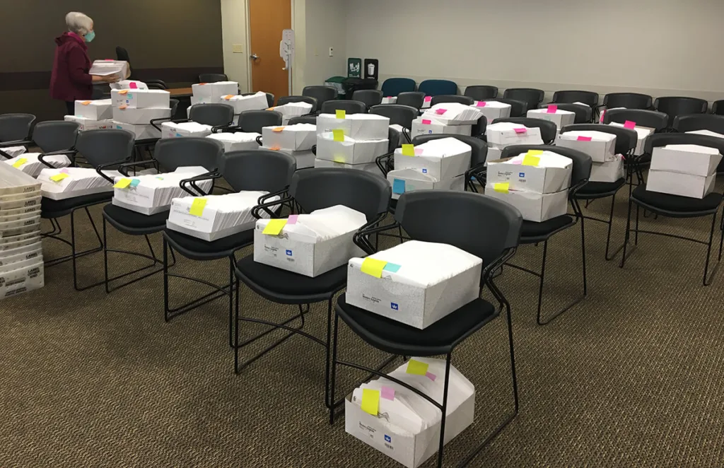 Wisconsin Ballots Ready to Send