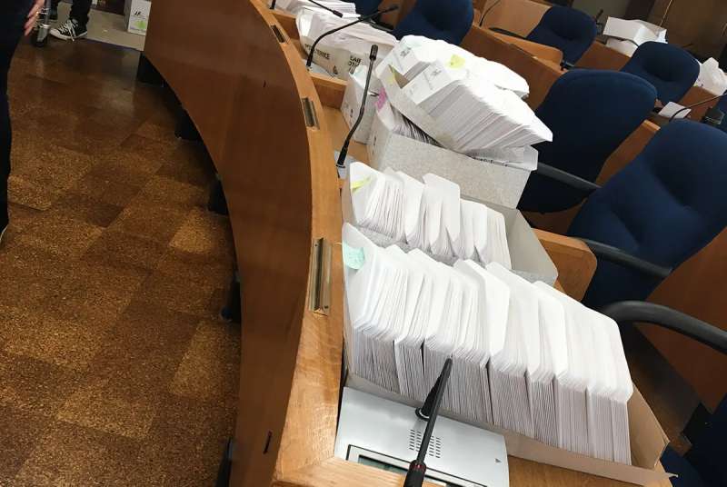 Madison absentee ballots