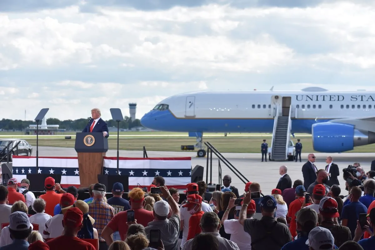 Doctors Make One Last Plea to Avoid Trump Rallies, As President Heads to Kenosha for Final Rally
