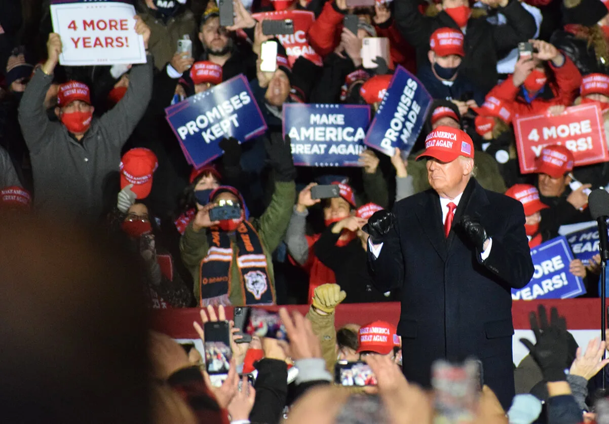 Donald Trump in Kenosha