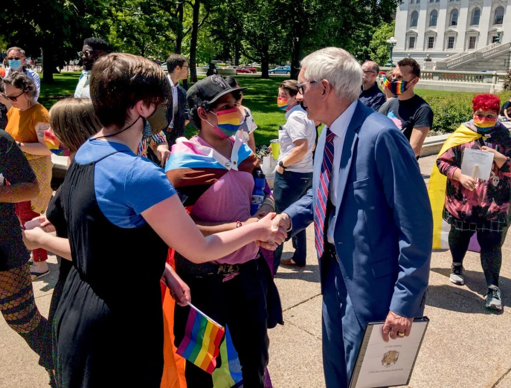 Pride Flag Hoisted Above Capitol Amid GOP Anti-Trans Effort