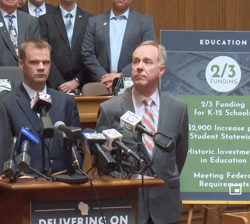 Republican Leaders Vos and LeMahieu Willing To Compromise With Gov. Evers 