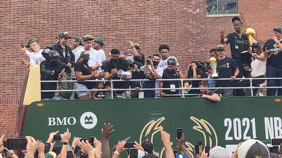 'They Are the Unifiers': Bucks Bring Wisconsin Together for Championship Parade