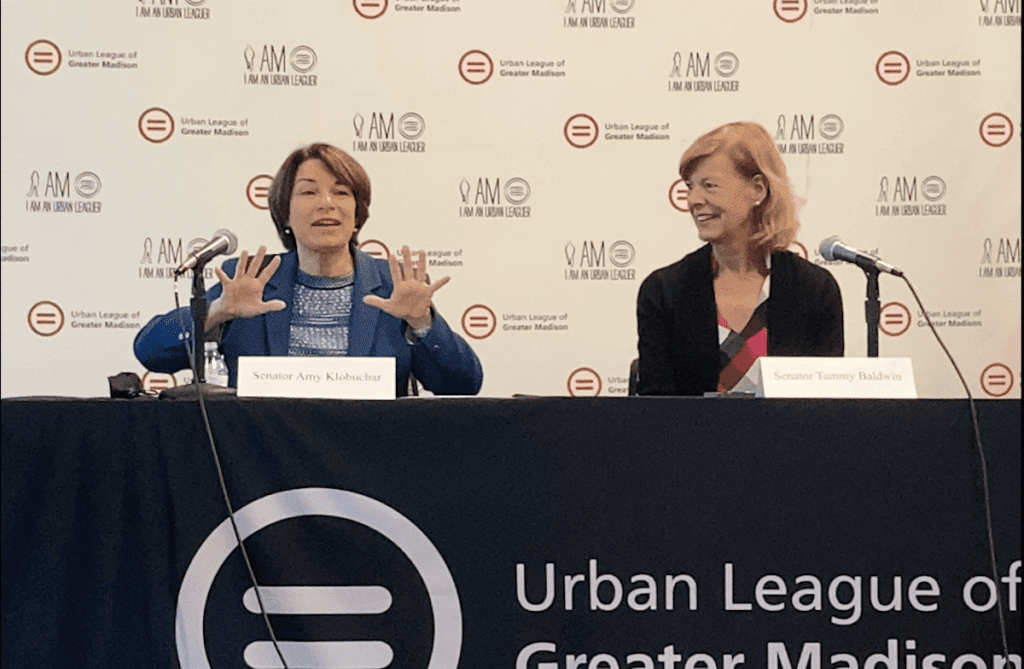 Sens. Baldwin, Klobuchar Meet With Voting Rights Advocates in Madison