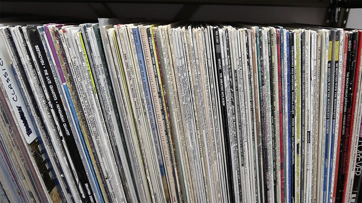 Washburn’s Vinyl Vault is stuffed to the gills with hundreds of records, a rabbit hole beckoning the novice and collector alike.