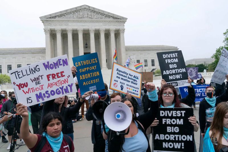 Supreme Court abortion protest