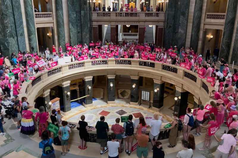 State Capitol abortion protest