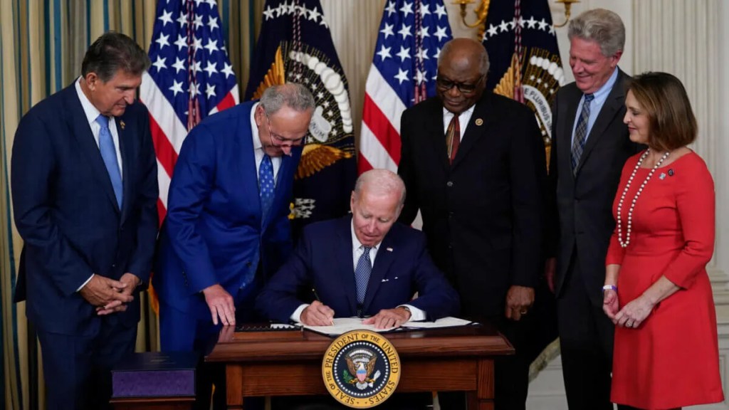 From the top: What is this Inflation Reduction Act that’s so important to the presidential election?