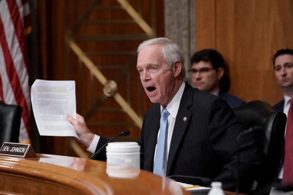 Ron Johnson Wants to Talk About Anything but His Plan to Cut Social Security and Medicare