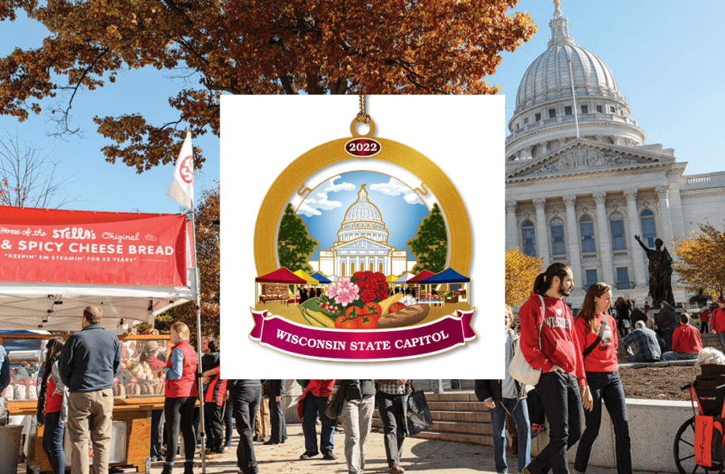 ‘Tis the Season! The Special Story Behind this Year’s Dane County Farmers’ Market Christmas Ornament