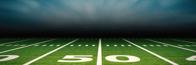 A football field