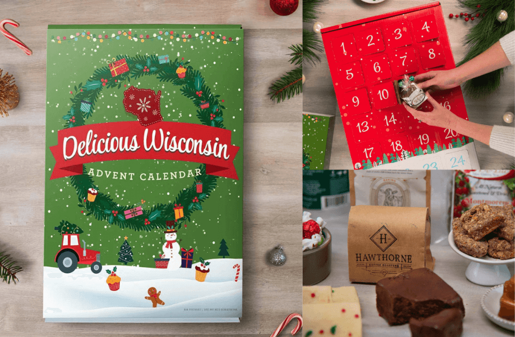24 Wisconsin Businesses Collaborate for a Uniquely Wisconsin Advent Calendar