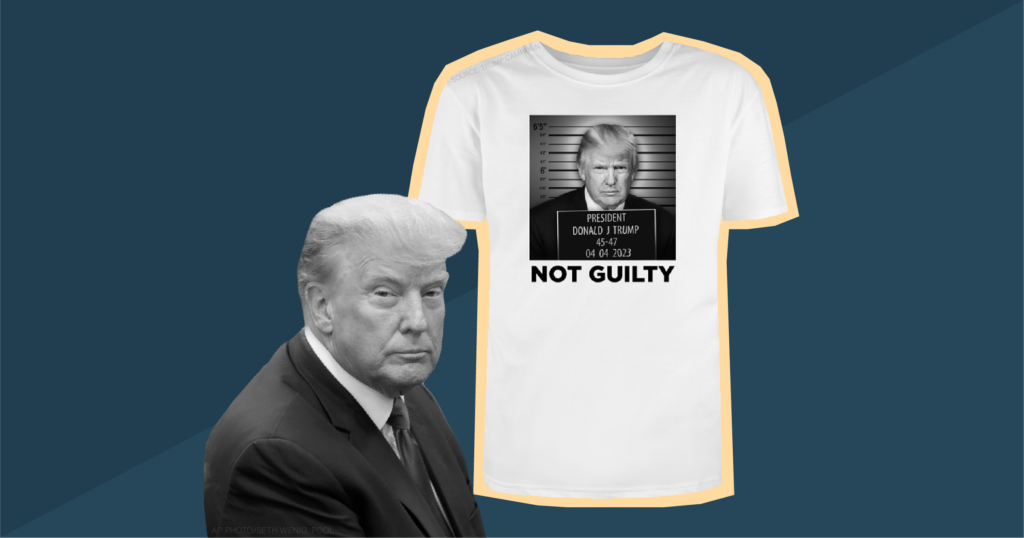 Trump Makes Himself 2 Inches Taller In Fake Mugshot That Fundraises Off Arrest