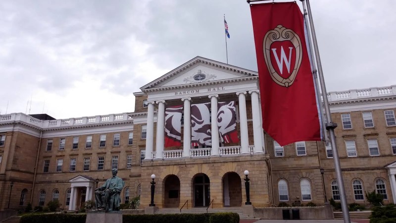 Madison,,Wi,-,May,24,,2022:,Bascom,Hall,With,Logo