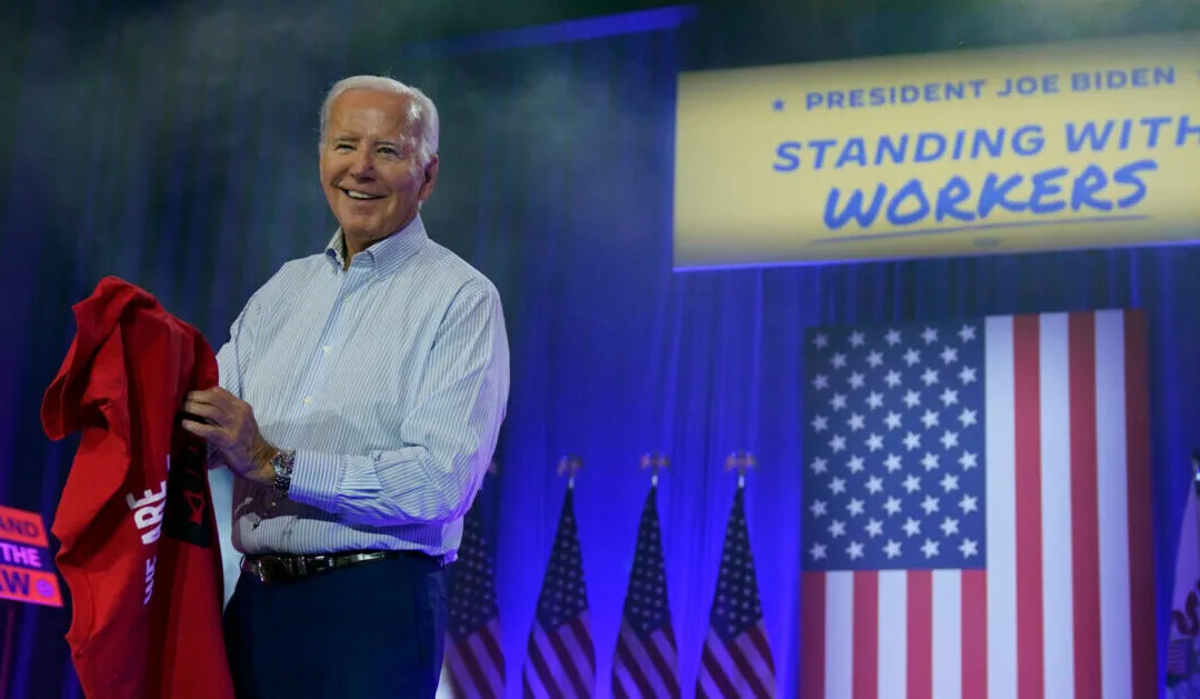 Biden vows to keep fighting for workers during stop at union auto plant