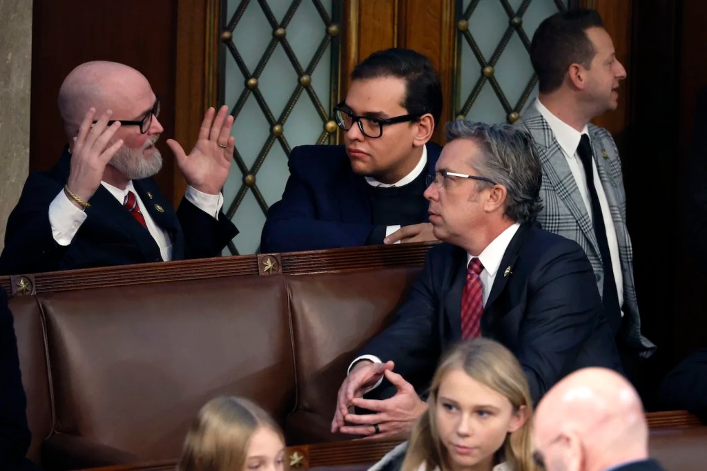 These Wisconsin Republicans voted to save George Santos.