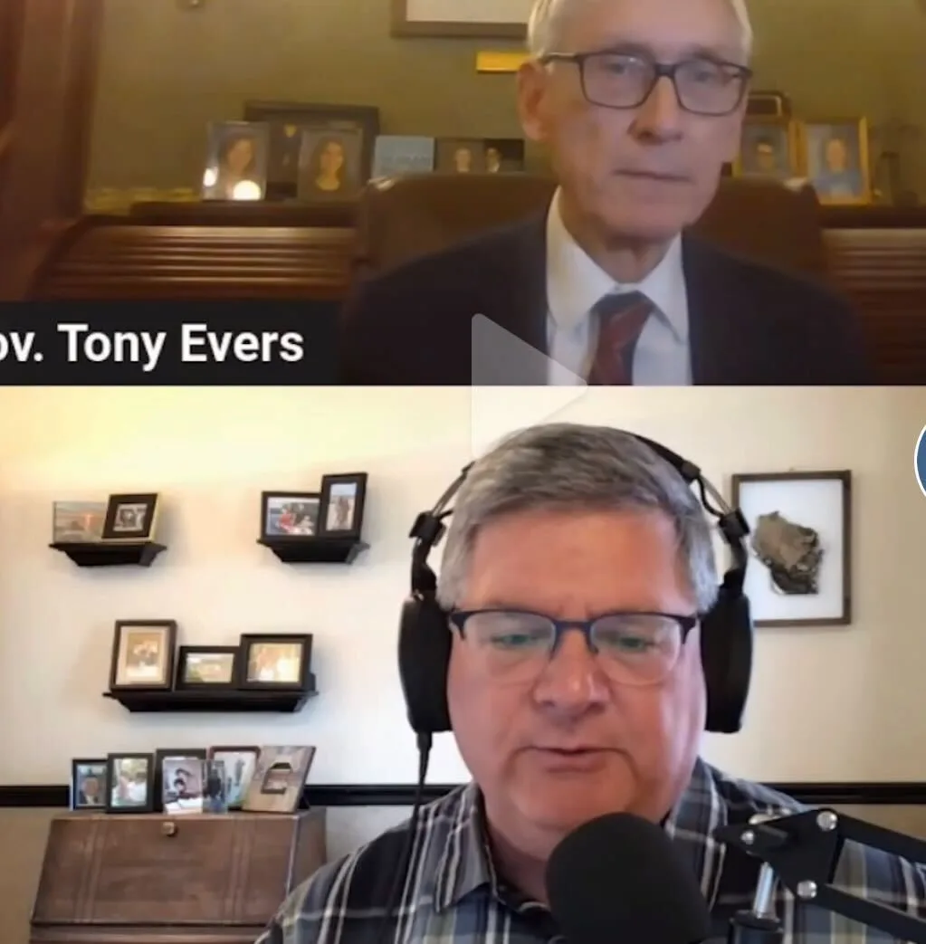 VIDEO: Our Interview with Gov. Tony Evers: The WI Supreme Court Striking Down Gerrymandering Maps