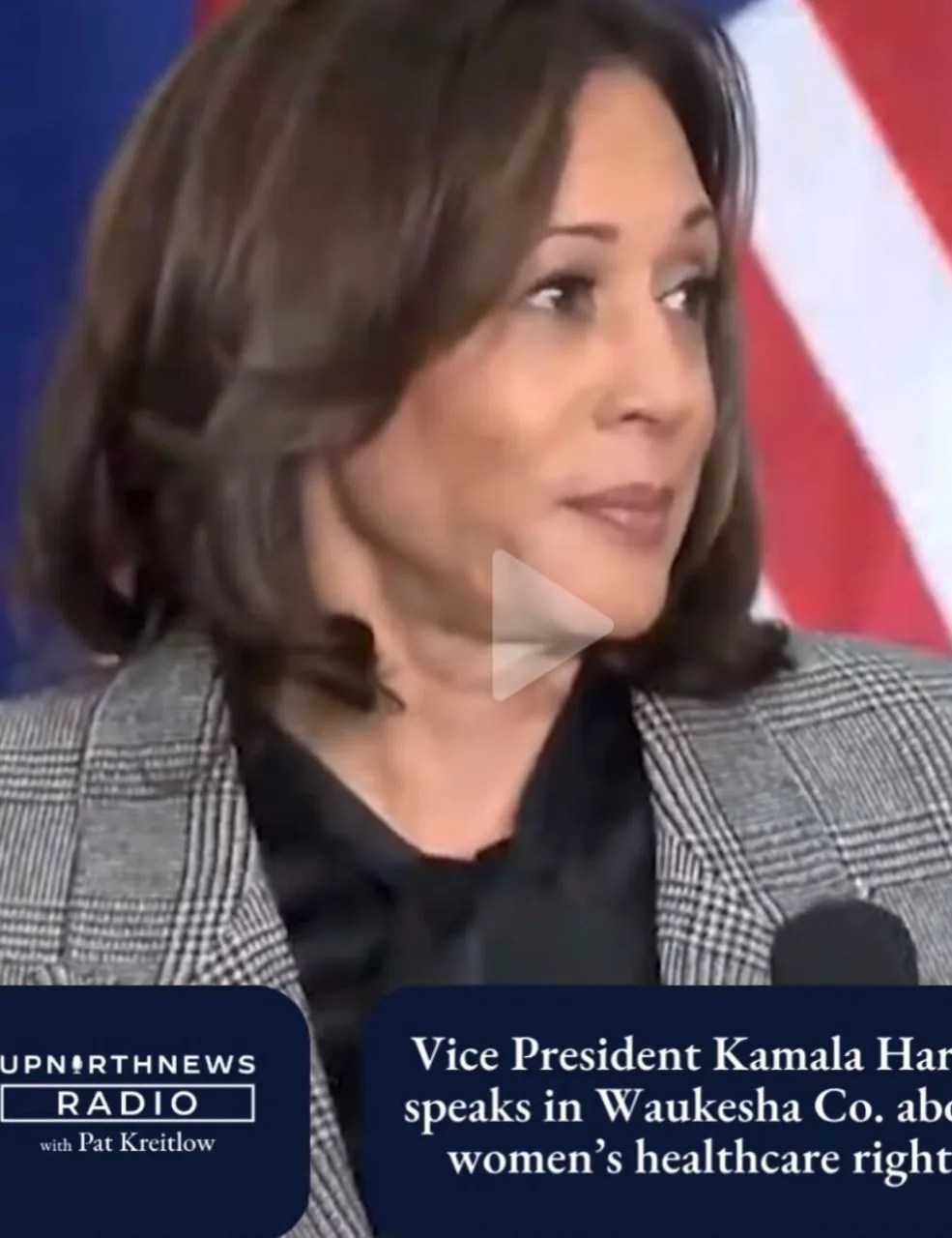 VIDEO: Vice President Kamala Harris Speaks in Waukesha Co. About Women’s Healthcare Rights