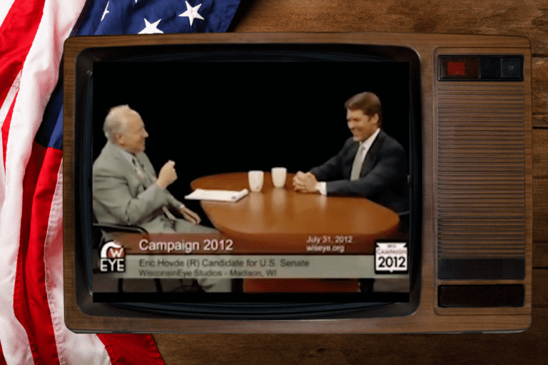 WisconsinEye Eric Hovde TV interview