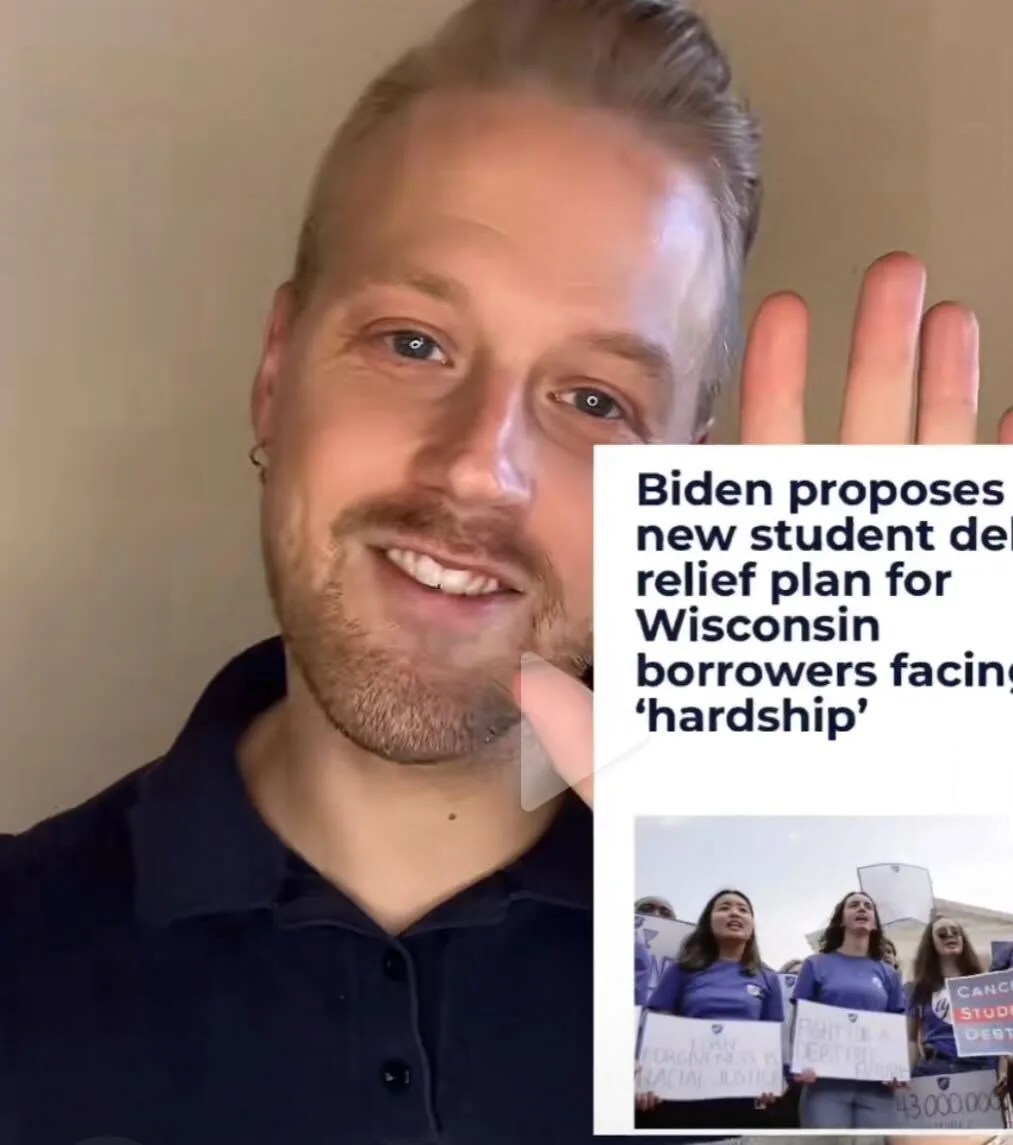 VIDEO: Biden proposes new student debt relief plans for Wisconsin borrowers facing ‘harship’