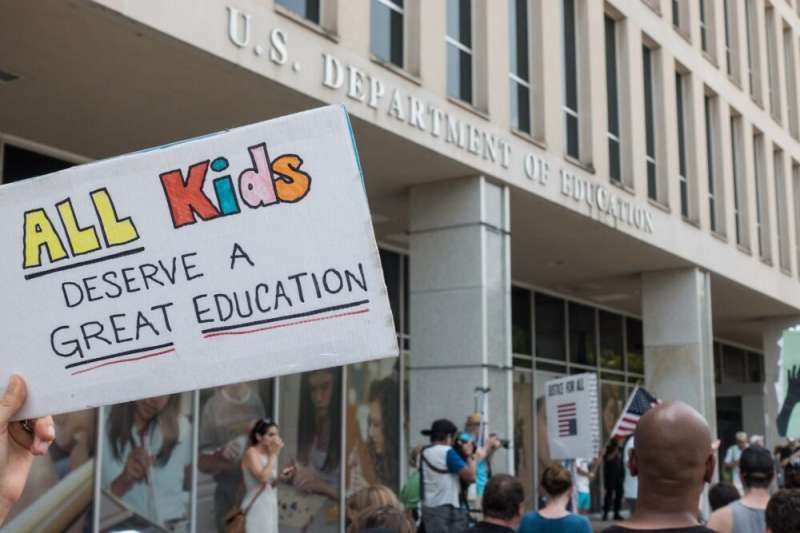Education march in DC