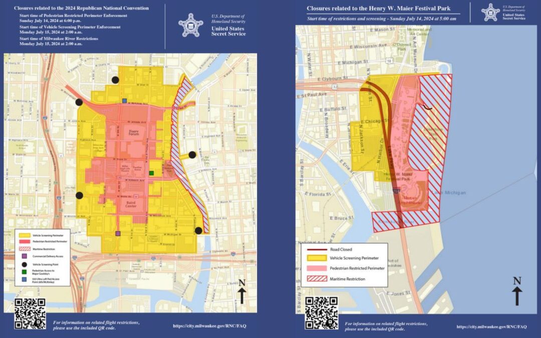 Expect delays, closures, & protests in Milwaukee as the RNC comes to town
