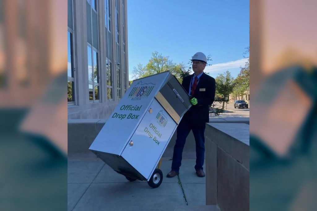 Wausau’s conservative mayor relocates a ballot drop box on his own, a potential ethics and criminal violation