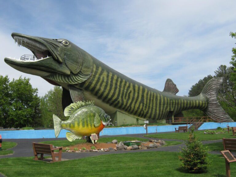 Come up north to see some of Wisconsin’s giant roadside statues