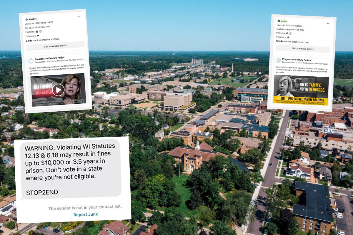 Wisconsin college students targeted by groups with threatening texts and fake ad campaigns