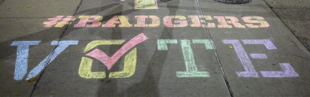 Badgers vote at nearly double the rate of other college students