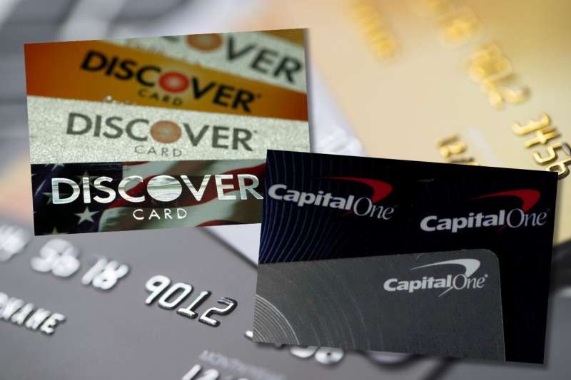 Discover and Capital One credit cards
