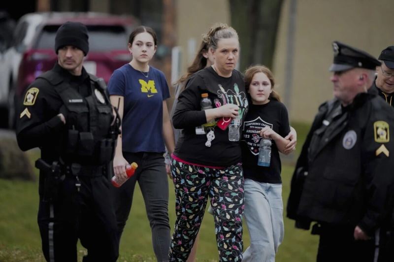 Madison school shooting, family leaving shelter