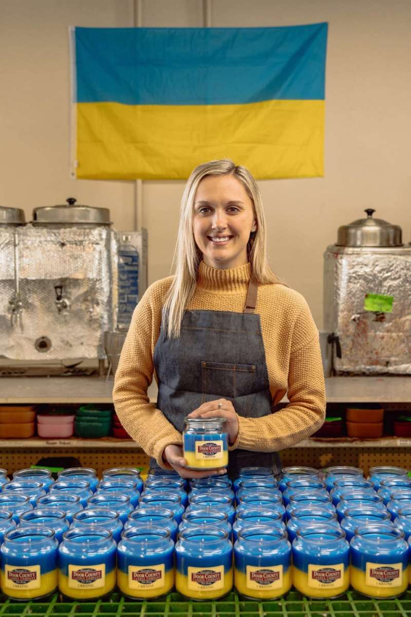 Hurricane Melissa candle relief efforts.