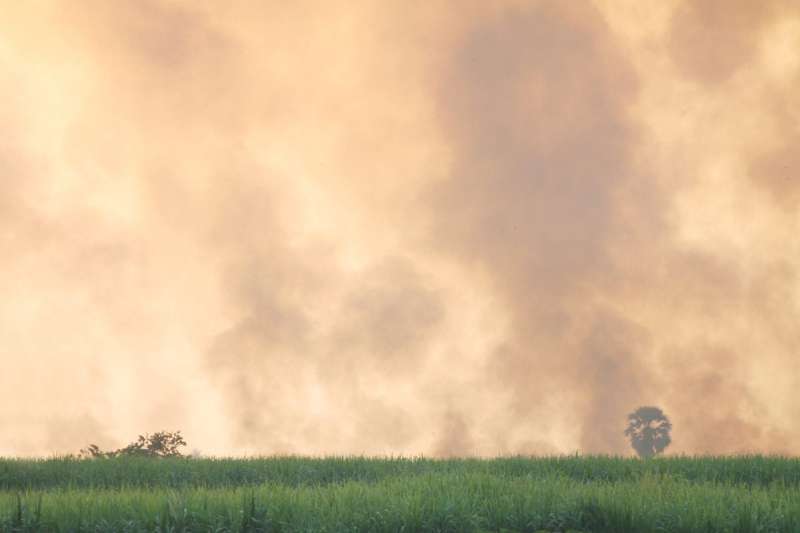 Climate. Sky smog pollution atmosphere, Blurred sky sunlight cloud air pollution