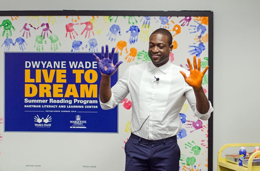 Why Dwyane Wade started one of America’s best summer reading programs in Wisconsin