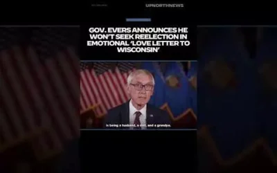 WATCH: Gov. Evers announces he won’t seek reelection in emotional ‘love letter to Wisconsin’