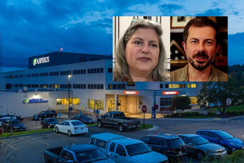 Rural health care discussed by Dr. Jill McMullen of Tomah and Pete Buttigieg