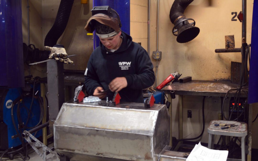 This school built high-end training sites on campus to prepare students for local skilled jobs